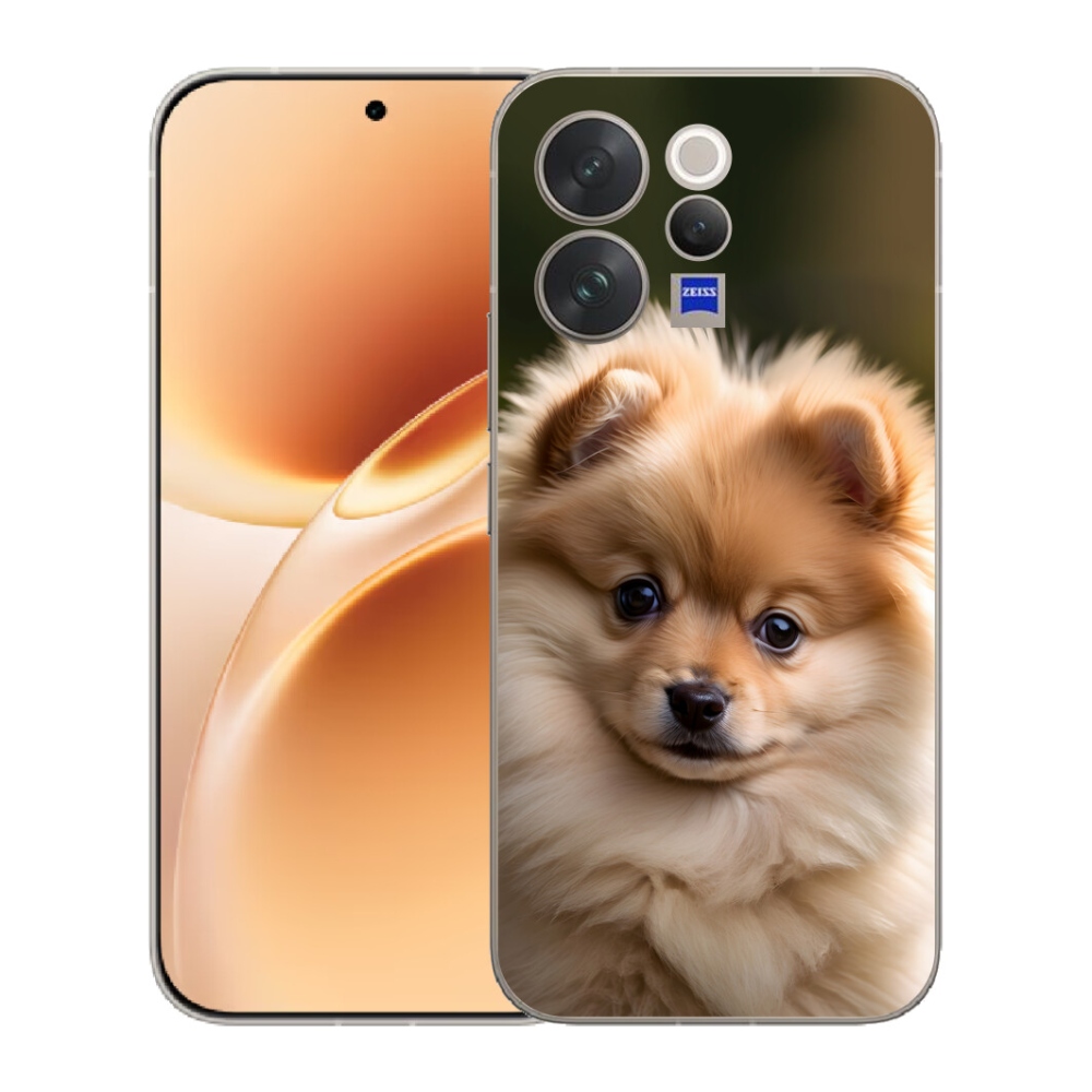 Gelový kryt mmCase na Vivo V70 - roztomilý pomeranian 2