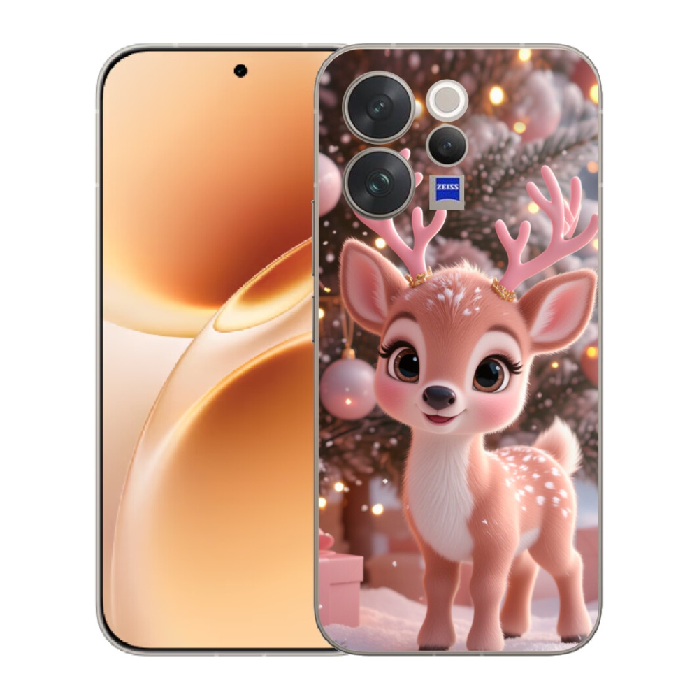 Gelový kryt mmCase na Vivo V70 - roztomilý sob