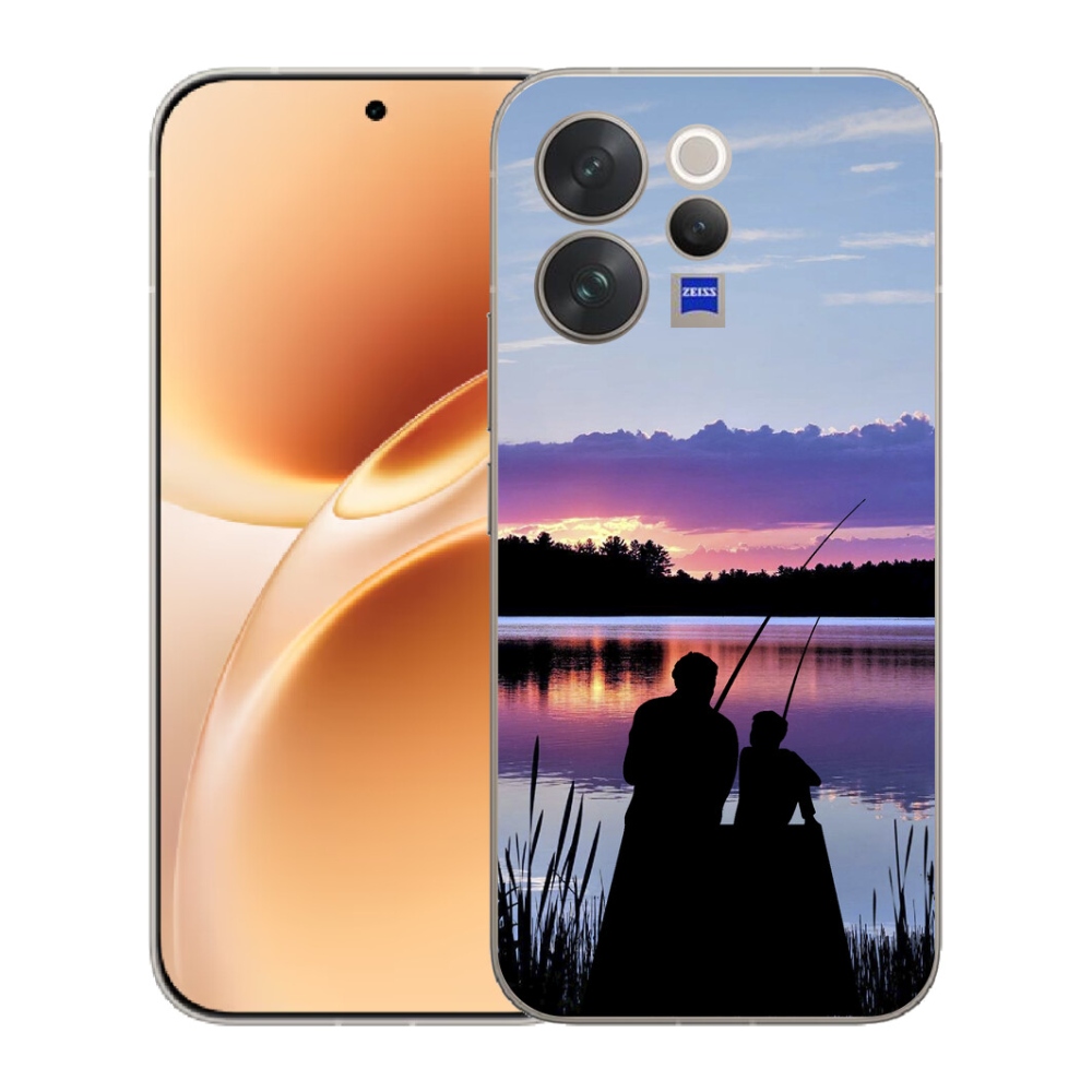 Gelový kryt mmCase na Vivo V70 - rybaření 2