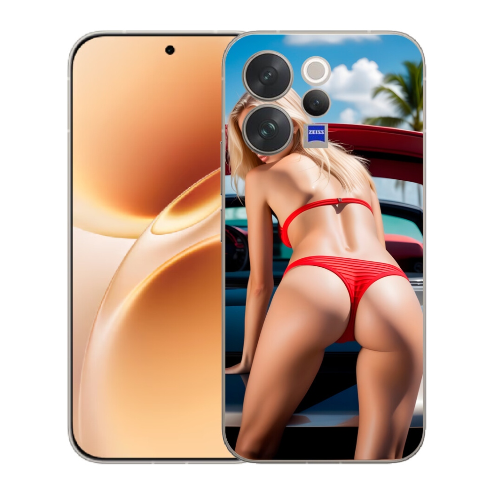 Gelový kryt mmCase na Vivo V70 - sexy žena 2