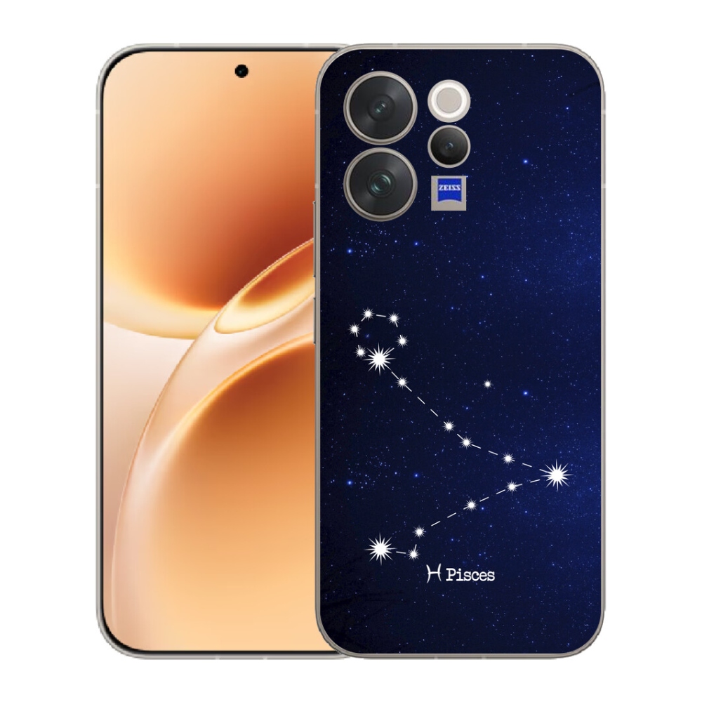 Gelový kryt mmCase na Vivo V70 - souhvězdí Ryby