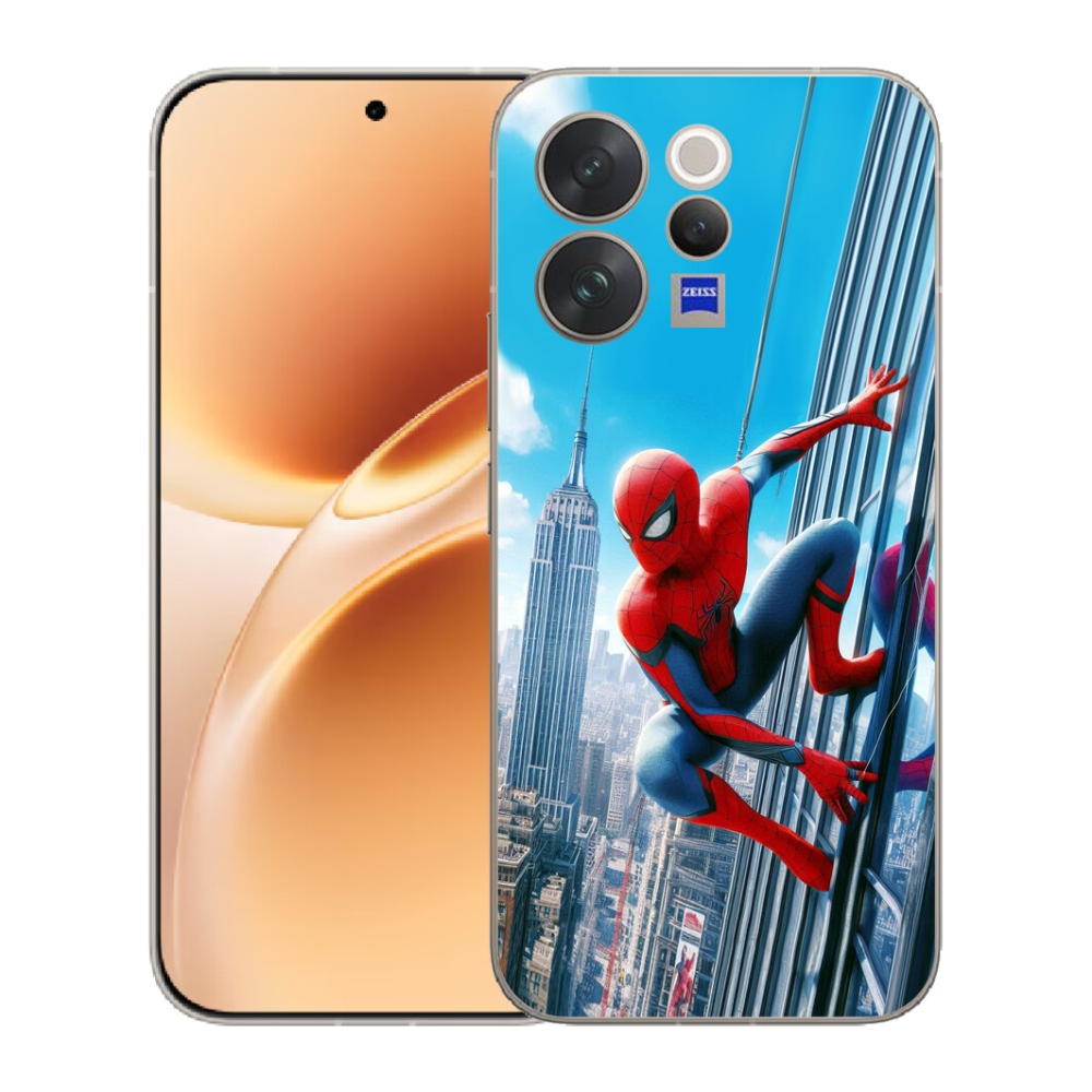 Gelový kryt mmCase na Vivo V70 - spiderman