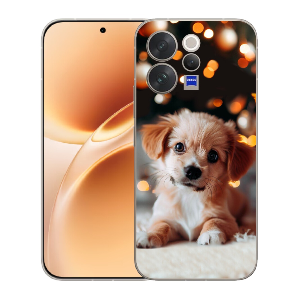 Gelový kryt mmCase na Vivo V70 - štěňátko