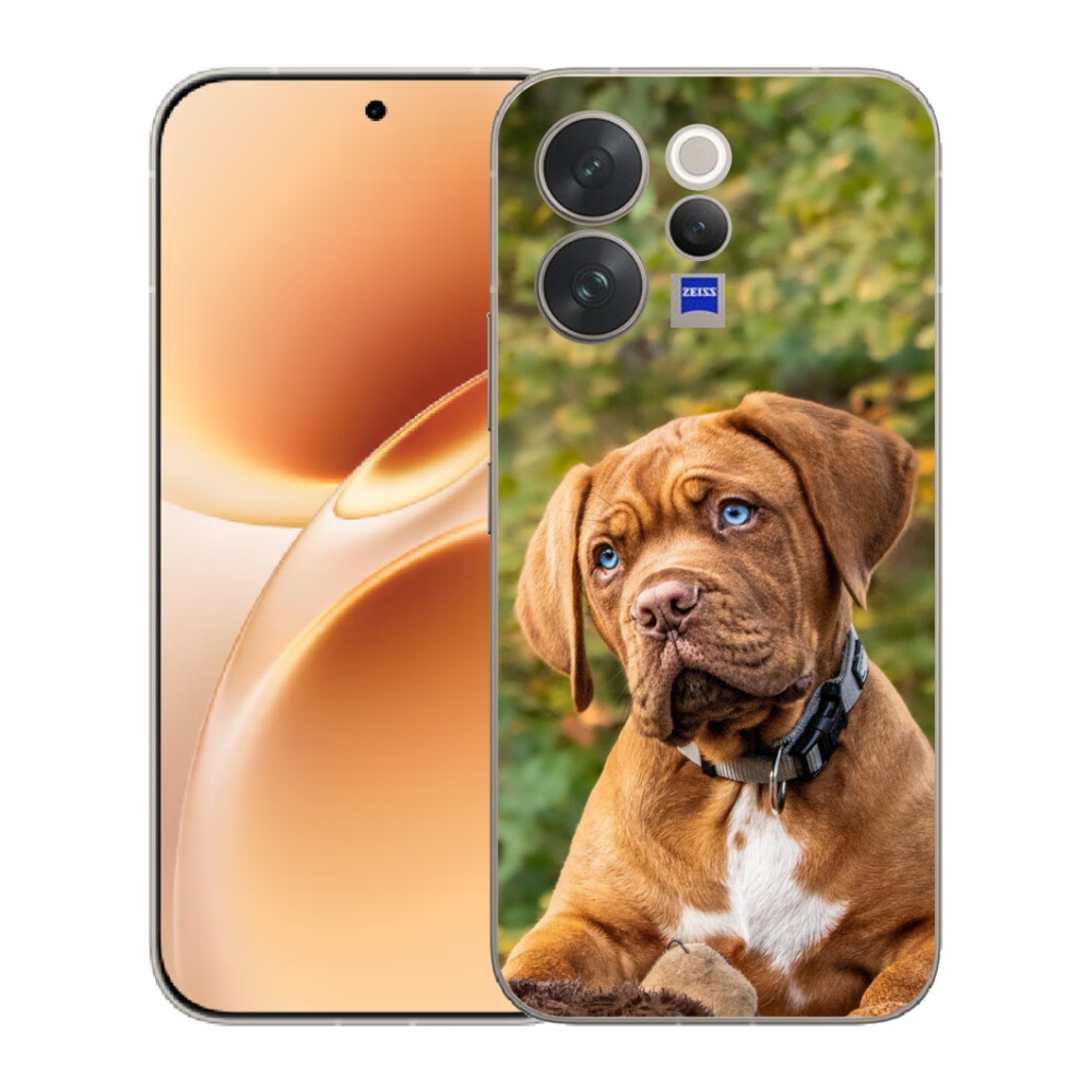 Gelový kryt mmCase na Vivo V70 - štěně 