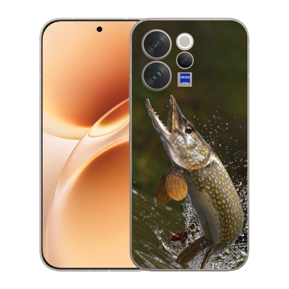 Gelový kryt mmCase na Vivo V70 - štika