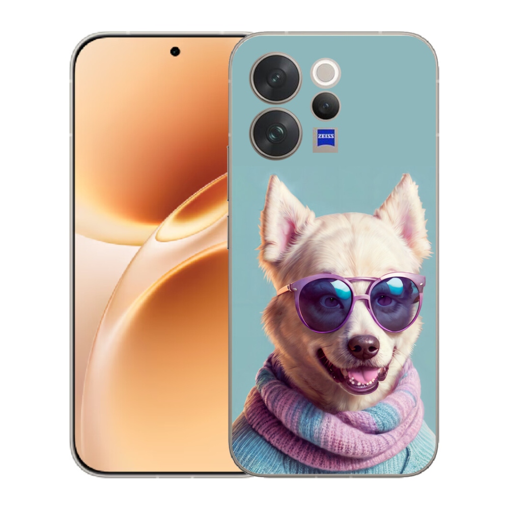Gelový kryt mmCase na Vivo V70 - stylový německý špic