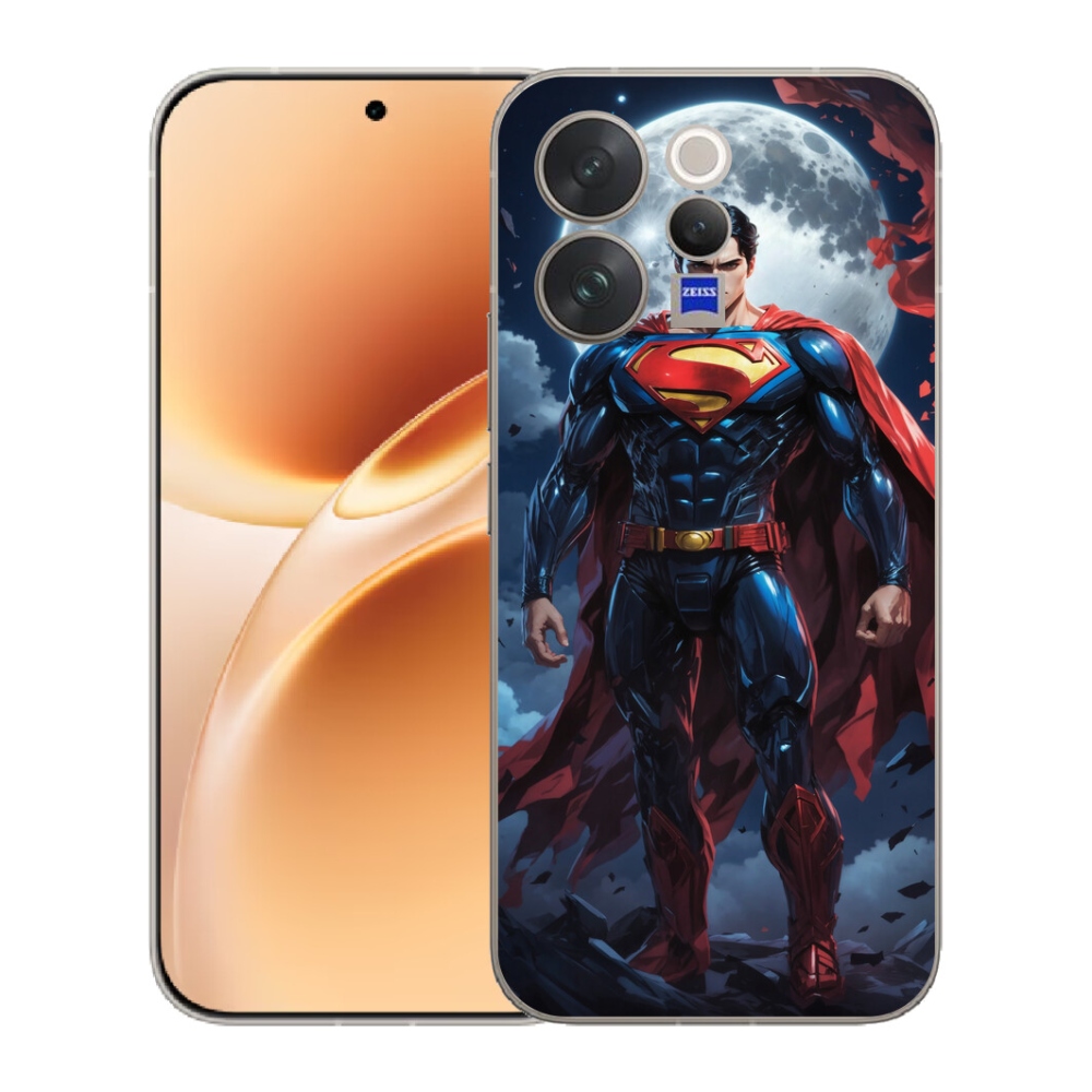 Gelový kryt mmCase na Vivo V70 - superman