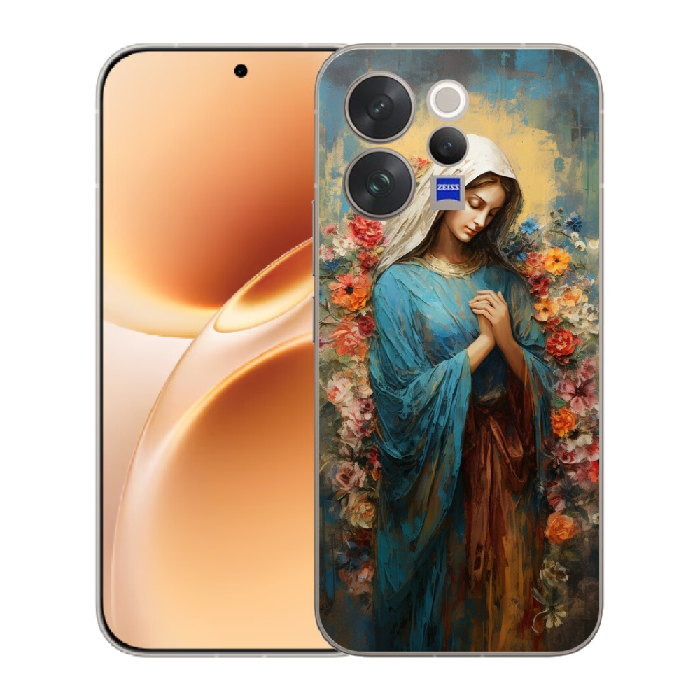 Gelový kryt mmCase na Vivo V70 - svatá žena