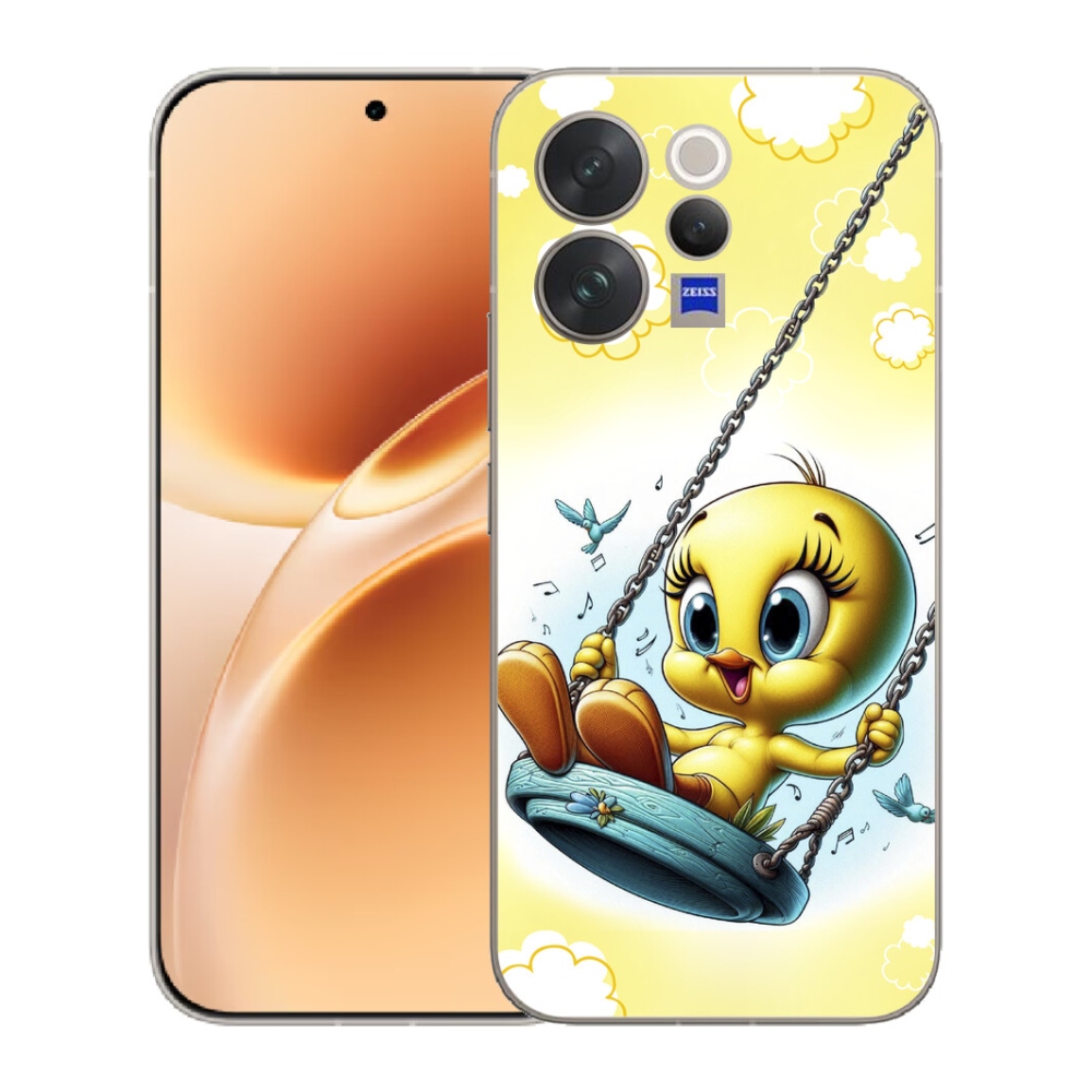 Gelový kryt mmCase na Vivo V70 - tweety
