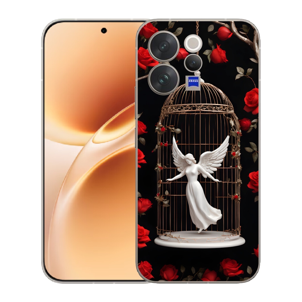 Gelový kryt mmCase na Vivo V70 - uvězněný anděl