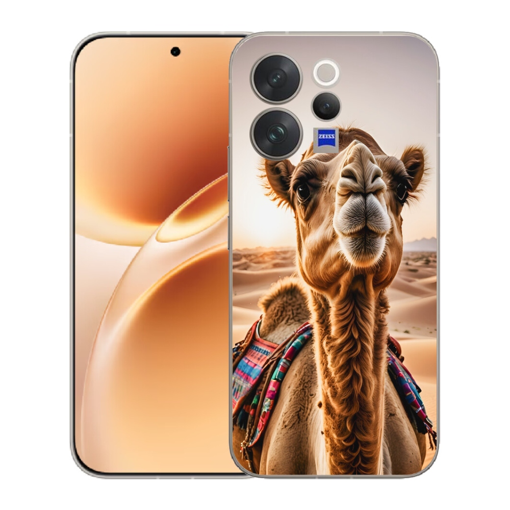 Gelový kryt mmCase na Vivo V70 - velbloud