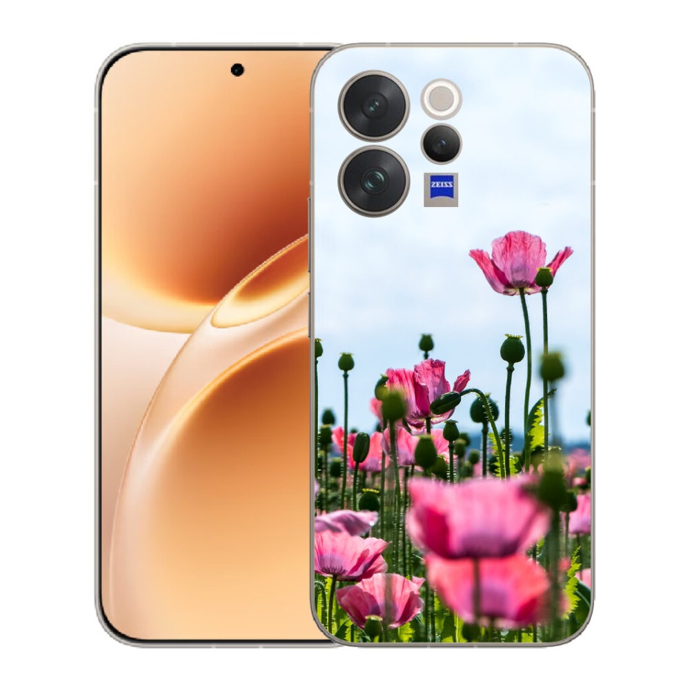 Gelový kryt mmCase na Vivo V70 - vlčí mák