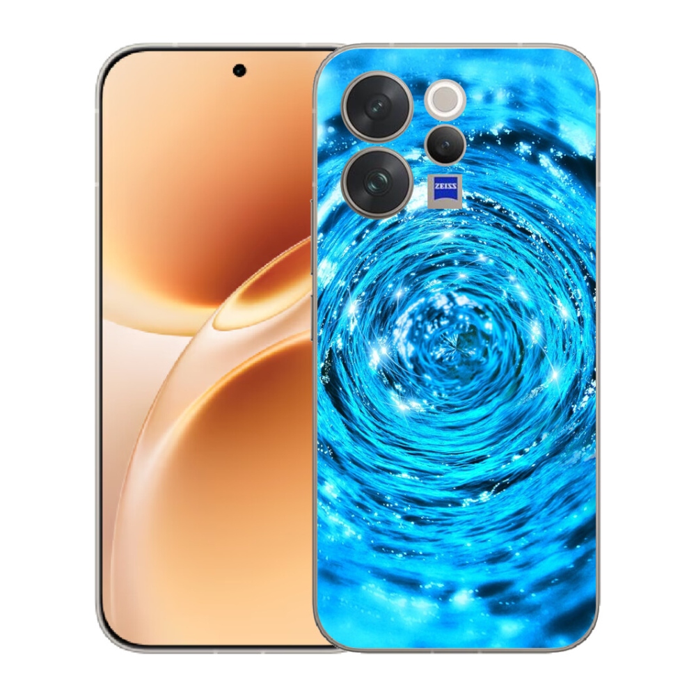 Gelový kryt mmCase na Vivo V70 - vodní vír