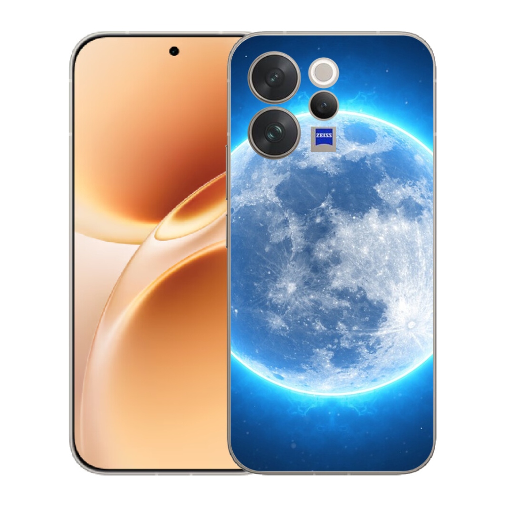 Gelový kryt mmCase na Vivo V70 - zeměkoule