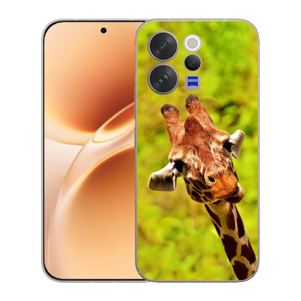 Gelový kryt mmCase na Vivo V70 - žirafa