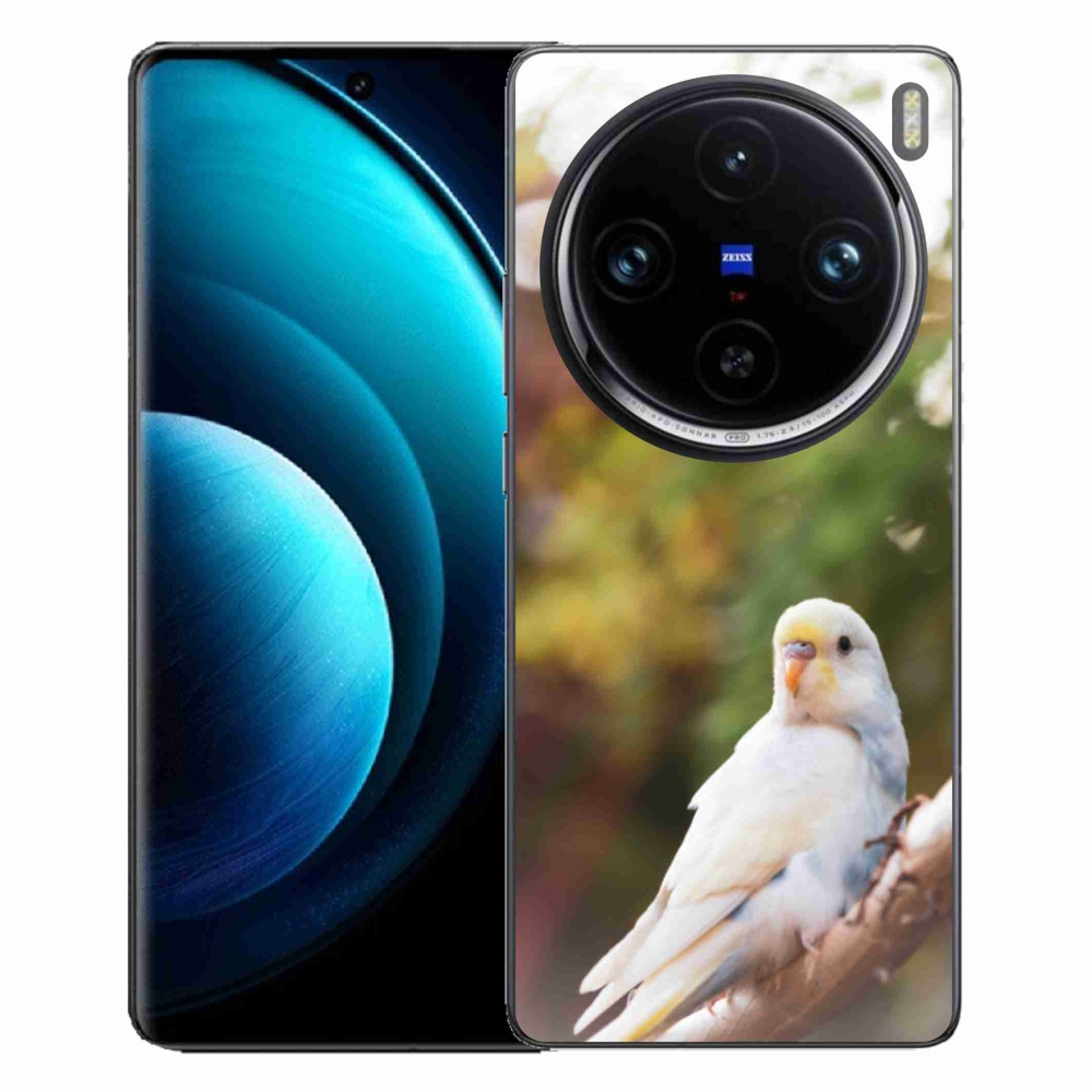 Gelový kryt mmCase na Vivo X100 Pro 5G - andulka bílá