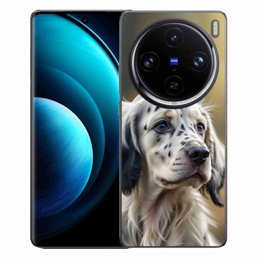 Gelový kryt mmCase na Vivo X100 Pro 5G - anglický setr