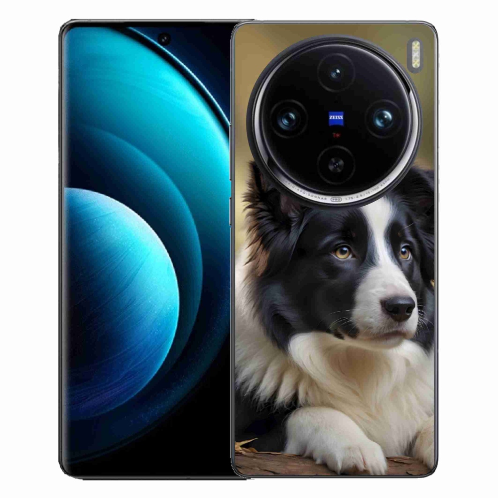 Gelový kryt mmCase na Vivo X100 Pro 5G - border kolie 2