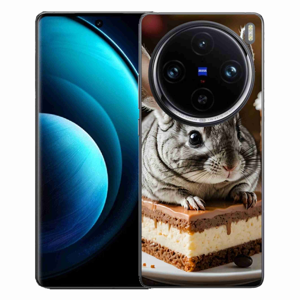 Gelový kryt mmCase na Vivo X100 Pro 5G - činčila