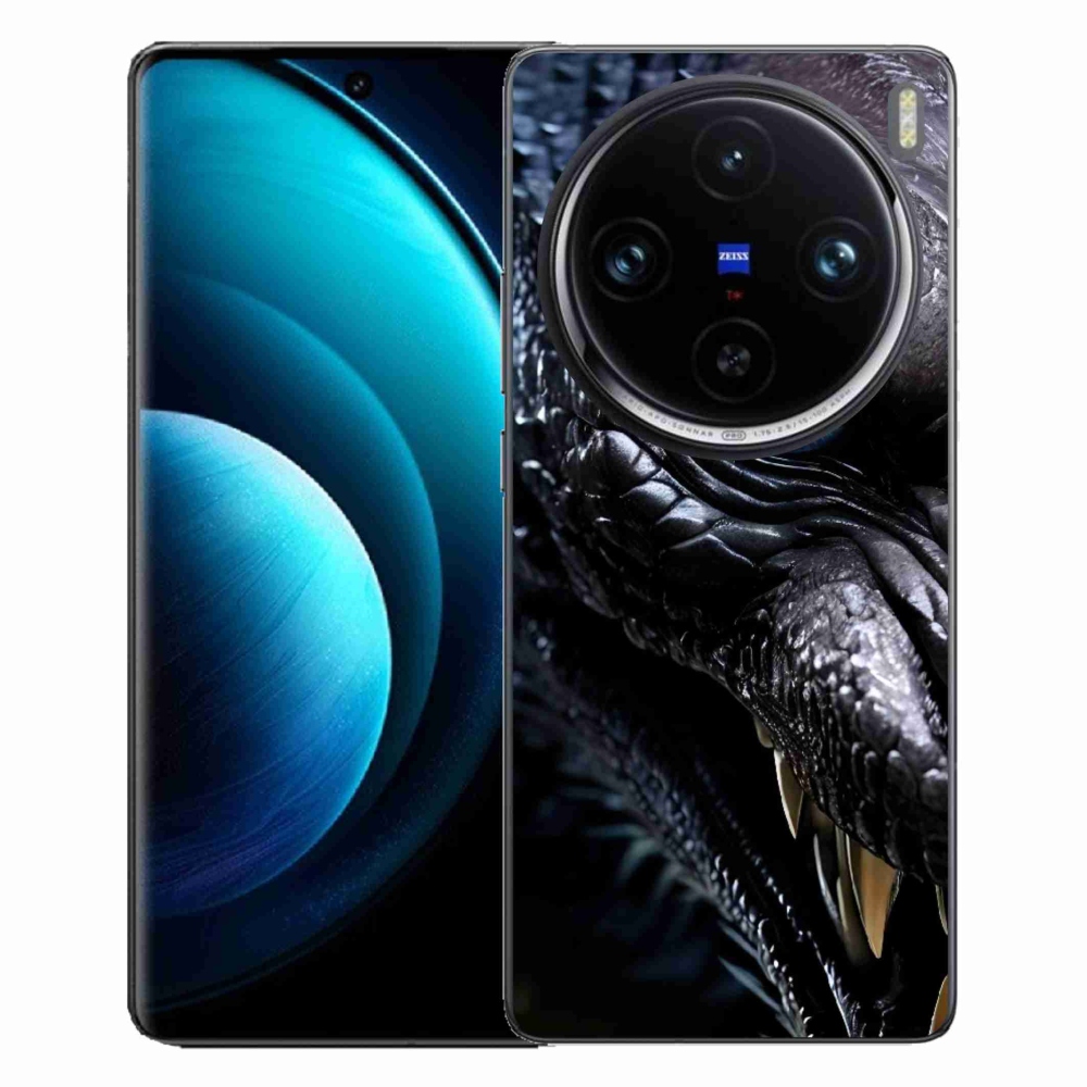 Gelový kryt mmCase na Vivo X100 Pro 5G - dračí pohled