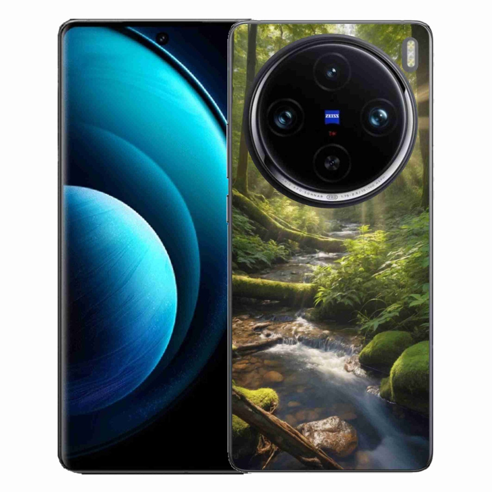 Gelový kryt mmCase na Vivo X100 Pro 5G - hlubina lesa