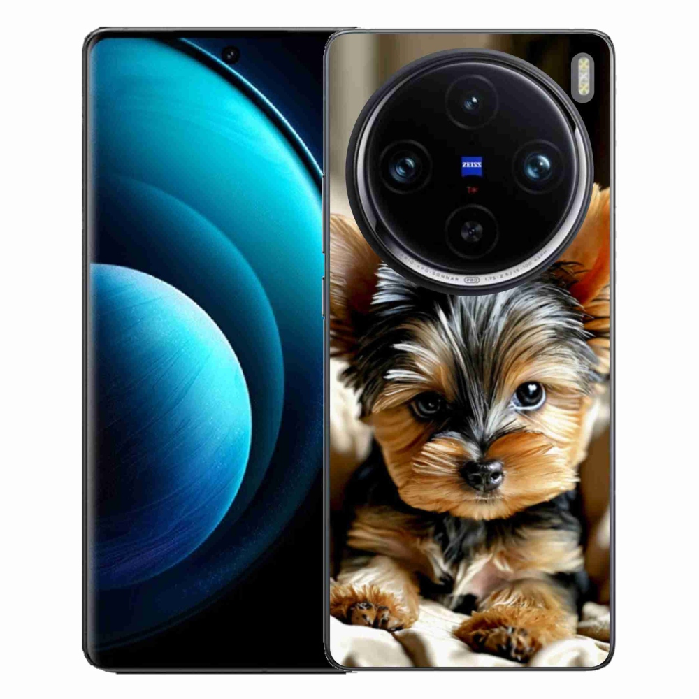 Gelový kryt mmCase na Vivo X100 Pro 5G - jorkšír 11