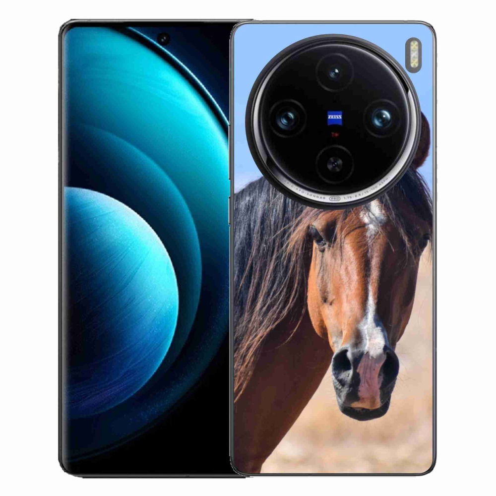 Gelový kryt mmCase na Vivo X100 Pro 5G - klidný kůň