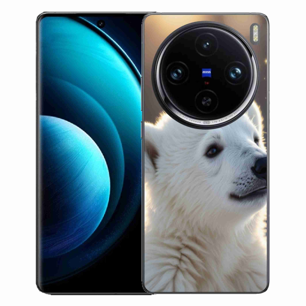 Gelový kryt mmCase na Vivo X100 Pro 5G - lední medvěd