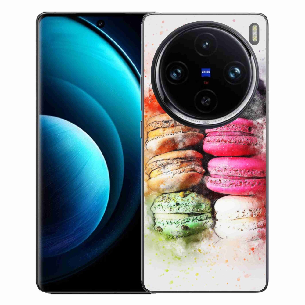 Gelový kryt mmCase na Vivo X100 Pro 5G - makrónky
