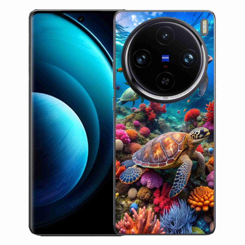 Gelový kryt mmCase na Vivo X100 Pro 5G - mořský svět 2