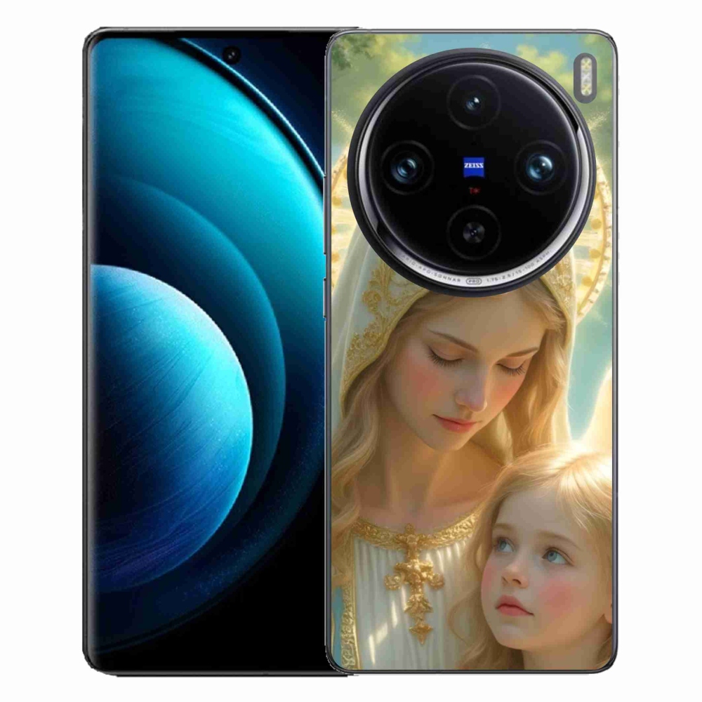 Gelový kryt mmCase na Vivo X100 Pro 5G - náboženský motiv 2