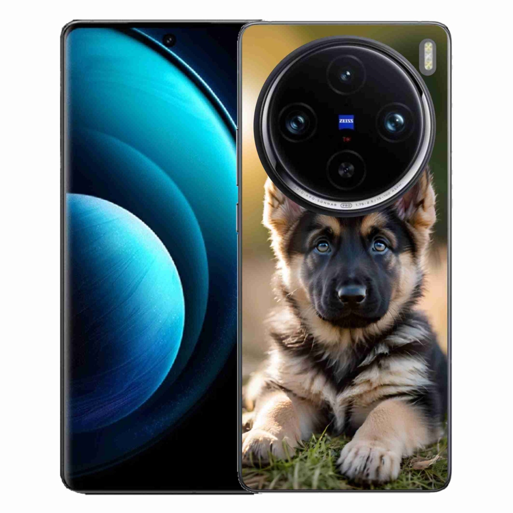 Gelový kryt mmCase na Vivo X100 Pro 5G - německý ovčák v přírodě