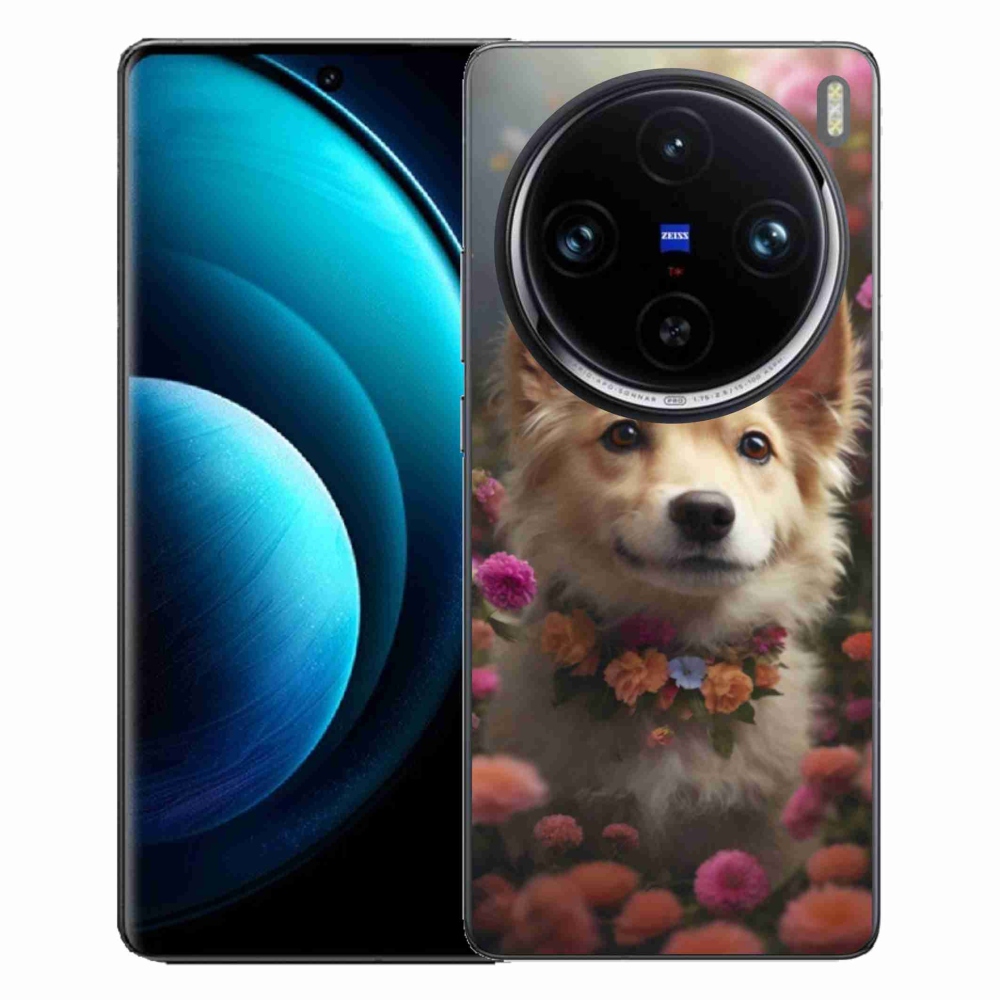 Gelový kryt mmCase na Vivo X100 Pro 5G - německý špic