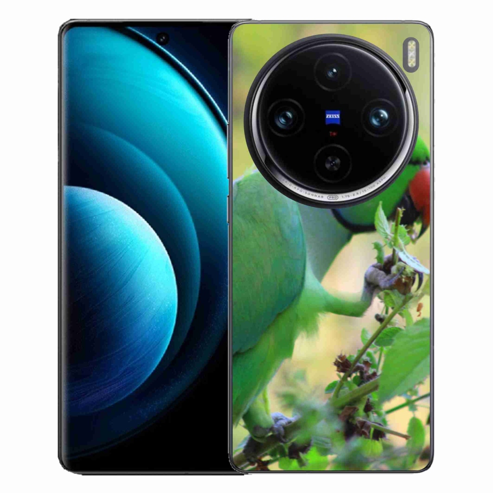 Gelový kryt mmCase na Vivo X100 Pro 5G - papoušek alexandr