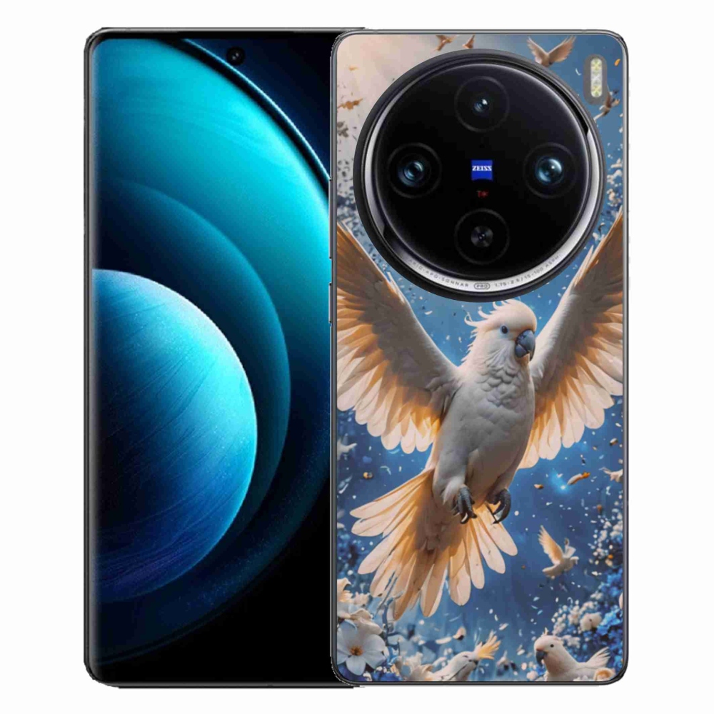Gelový kryt mmCase na Vivo X100 Pro 5G - papoušek kakadu