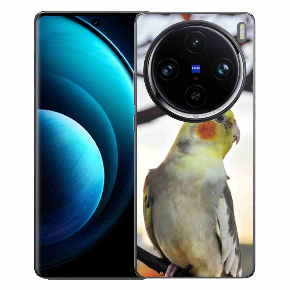Gelový kryt mmCase na Vivo X100 Pro 5G - papoušek korela