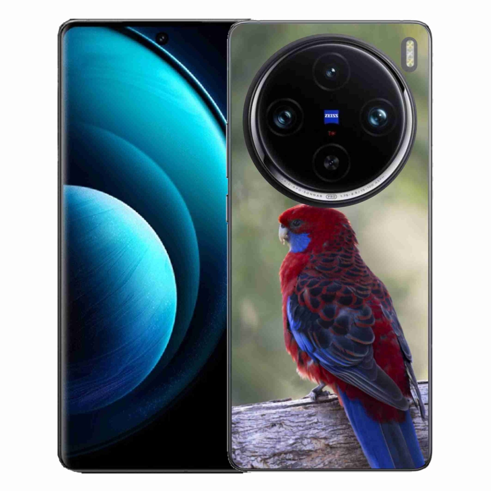 Gelový kryt mmCase na Vivo X100 Pro 5G - papoušek rosela