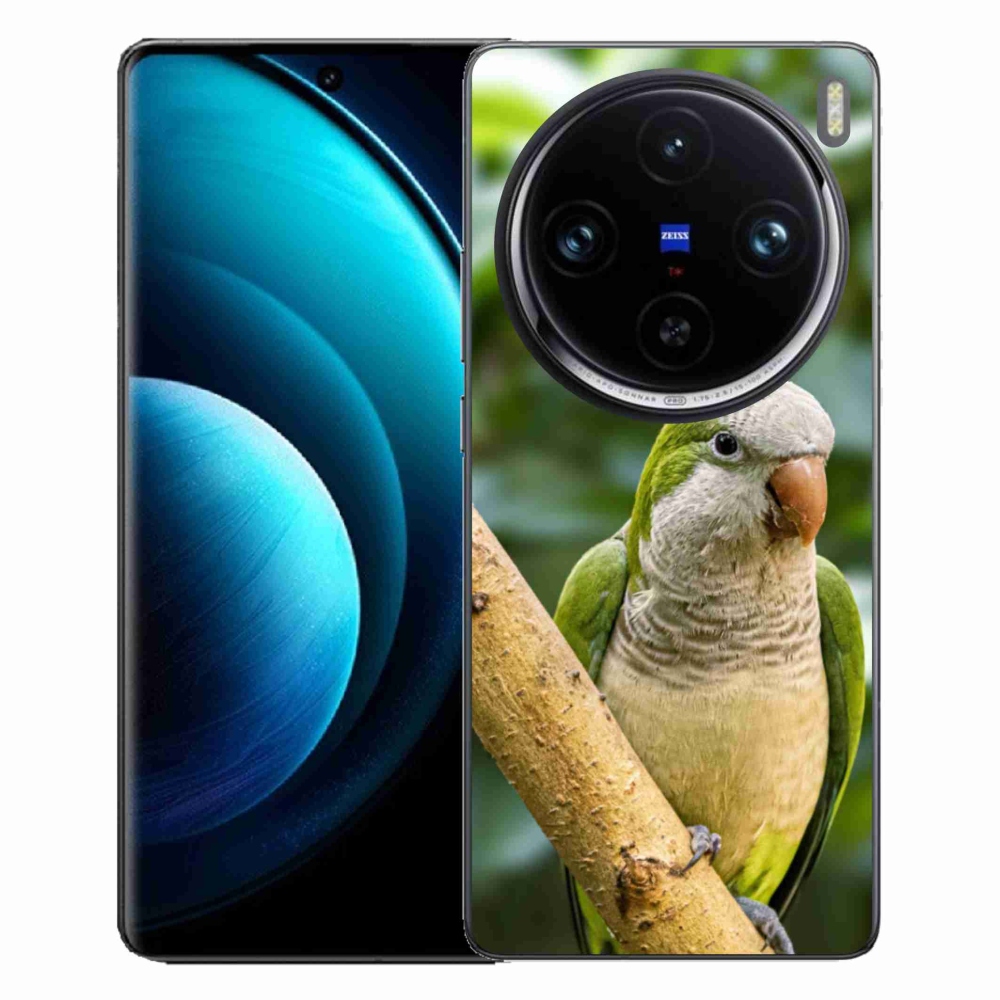 Gelový kryt mmCase na Vivo X100 Pro 5G - papoušek žako 2