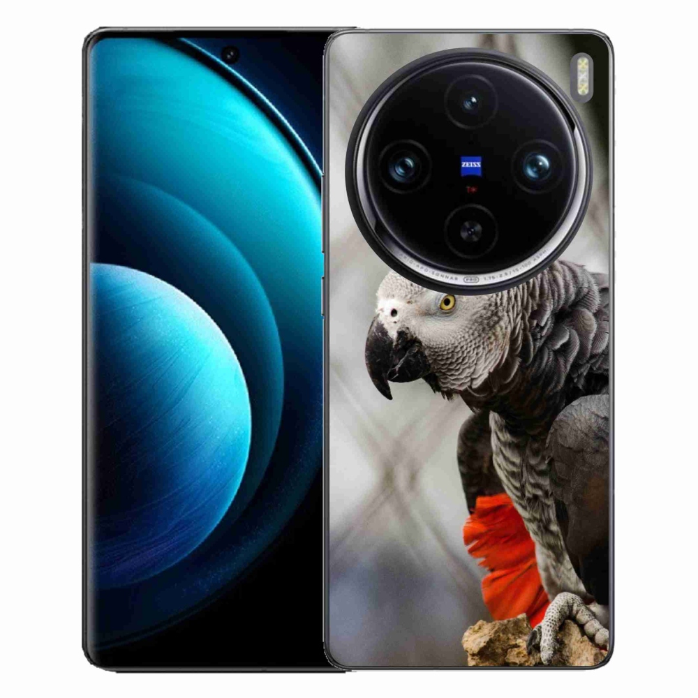 Gelový kryt mmCase na Vivo X100 Pro 5G - papoušek žako 3