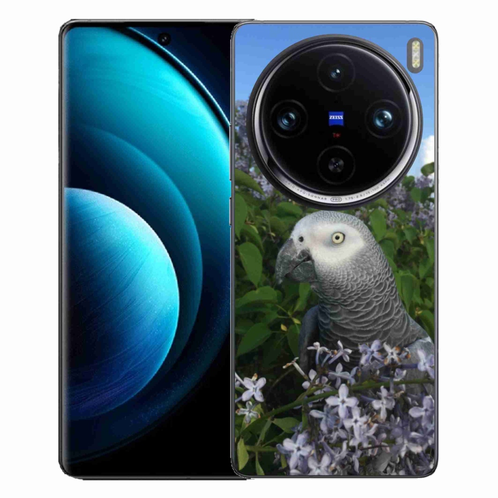 Gelový kryt mmCase na Vivo X100 Pro 5G - papoušek žako
