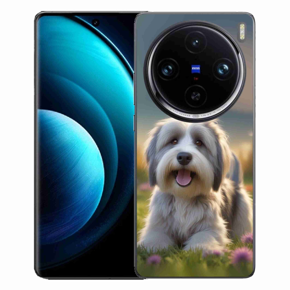 Gelový kryt mmCase na Vivo X100 Pro 5G - roztomilý havanský psík
