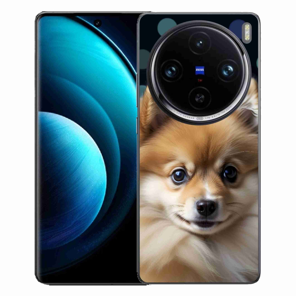 Gelový kryt mmCase na Vivo X100 Pro 5G - roztomilý pomeranian