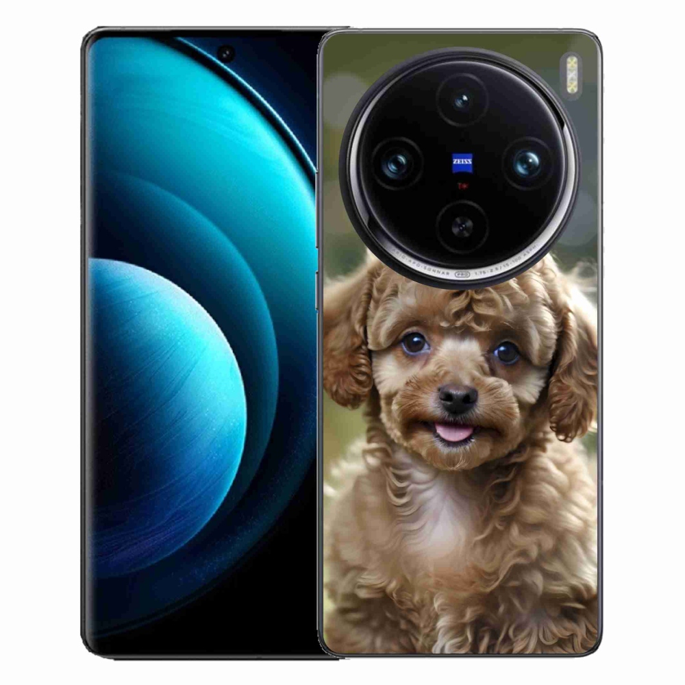 Gelový kryt mmCase na Vivo X100 Pro 5G - roztomilý pudl