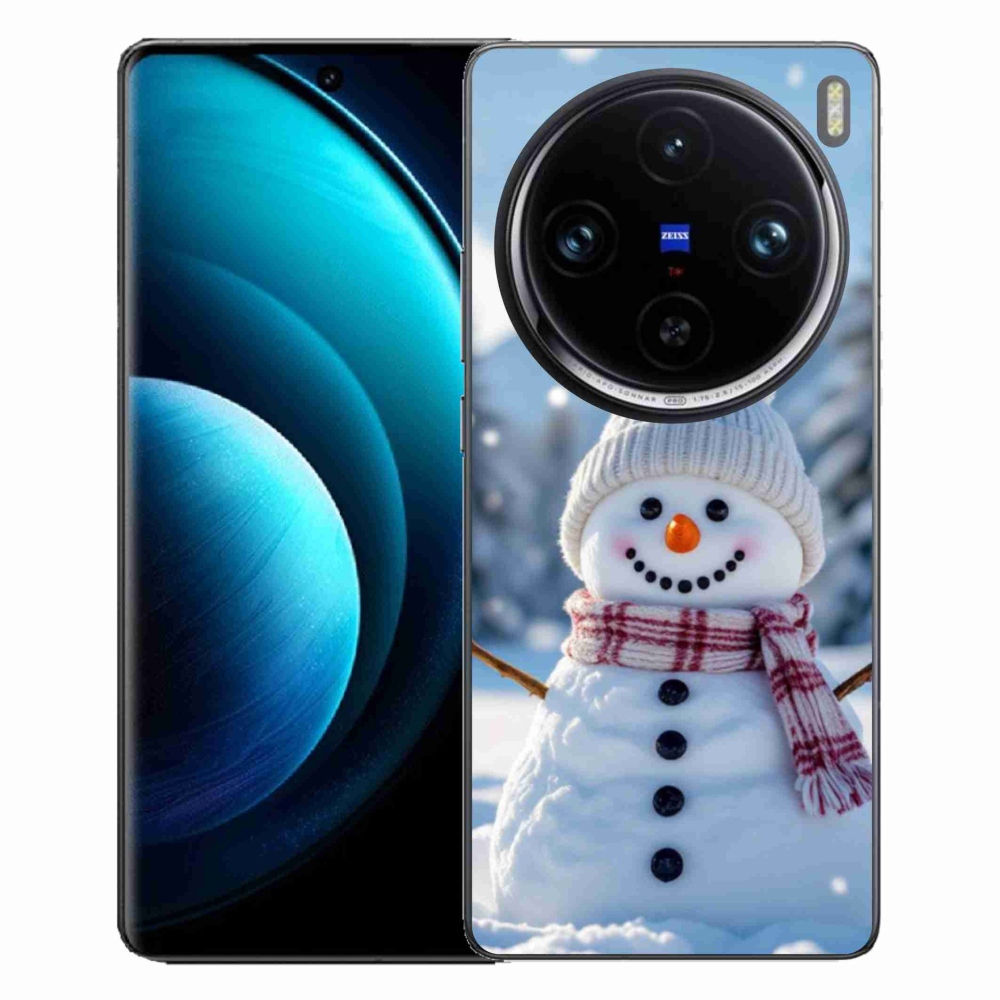 Gelový kryt mmCase na Vivo X100 Pro 5G - sněhulák 3