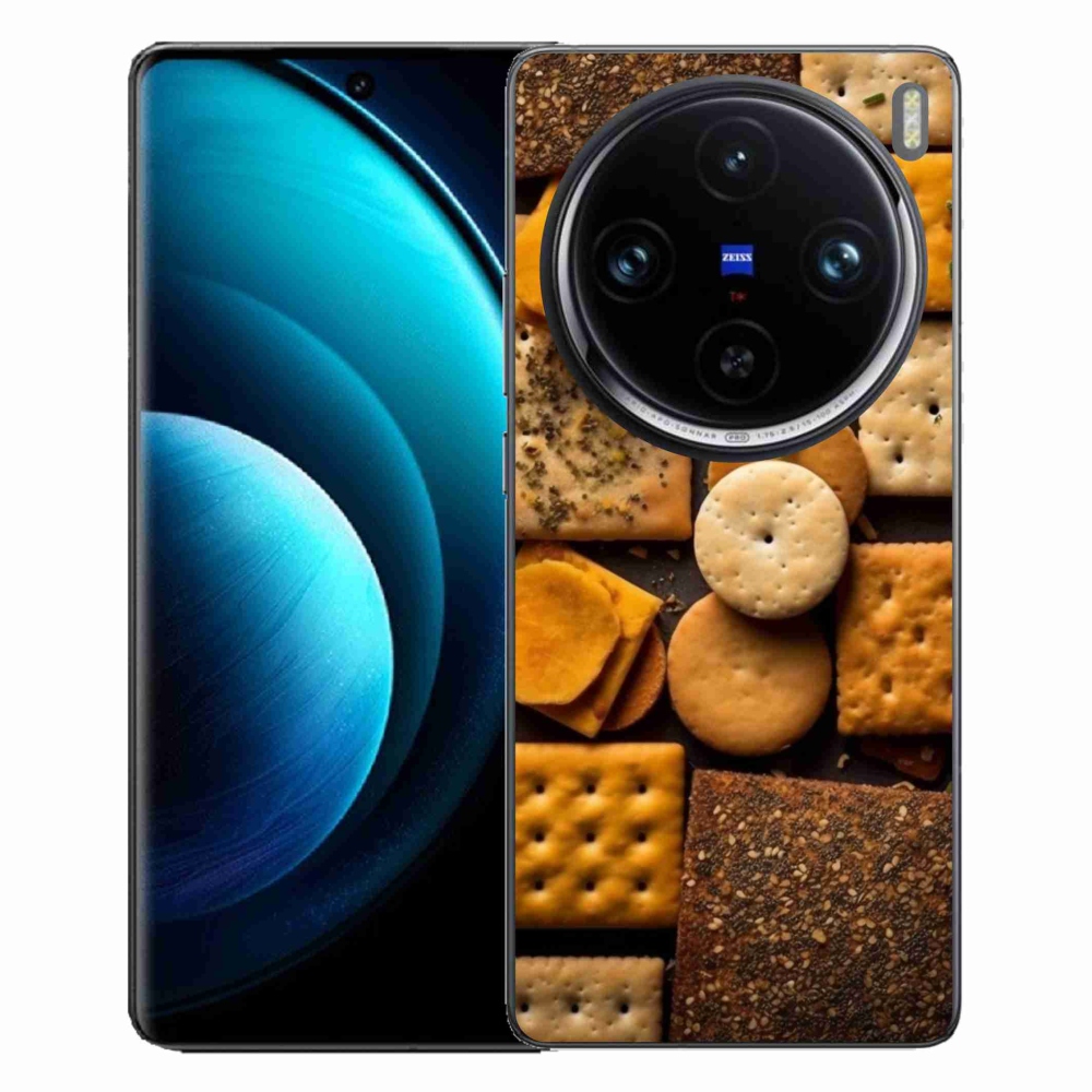 Gelový kryt mmCase na Vivo X100 Pro 5G - sušenky