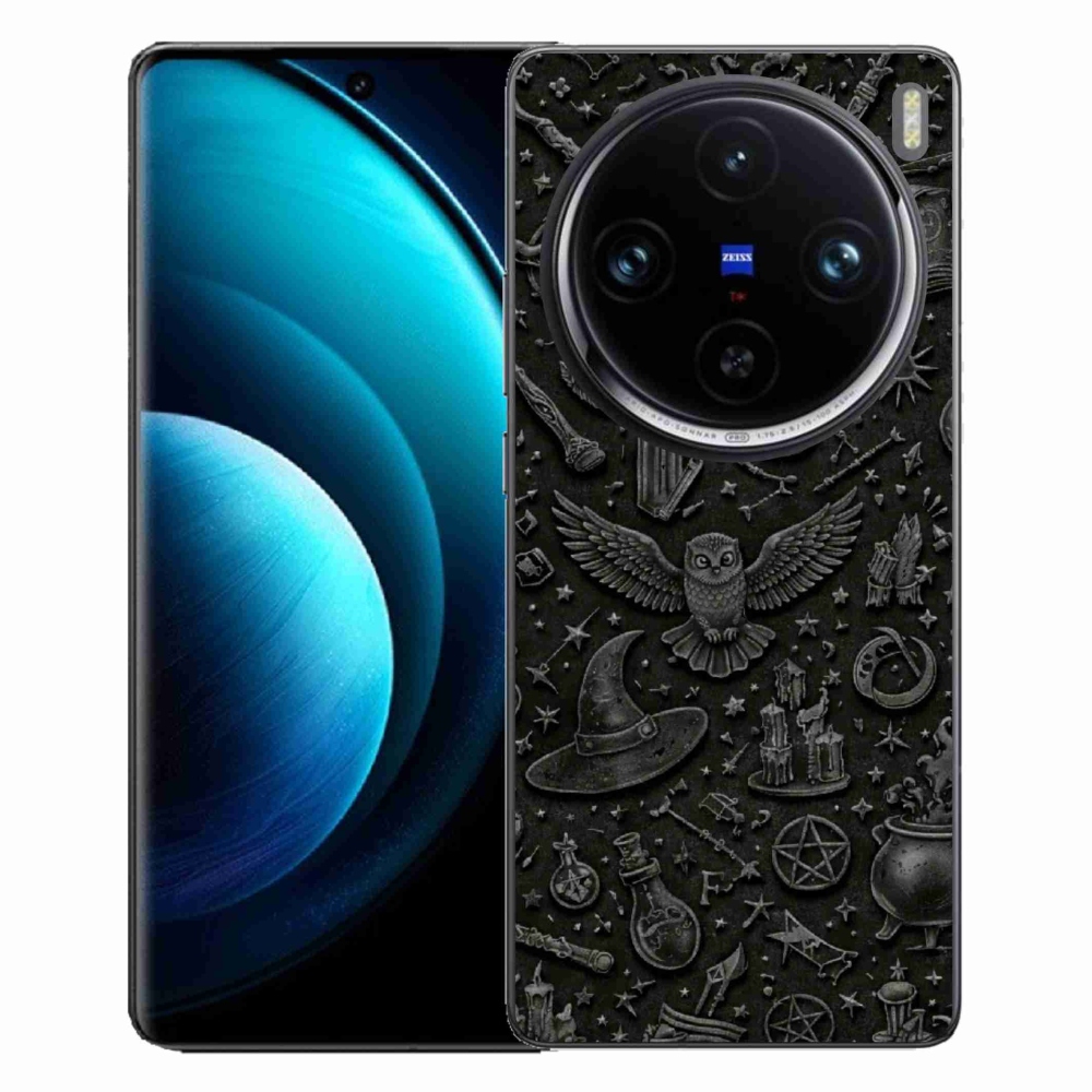 Gelový kryt mmCase na Vivo X100 Pro 5G - tmavý magický svět