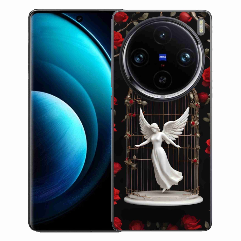 Gelový kryt mmCase na Vivo X100 Pro 5G - uvězněný anděl