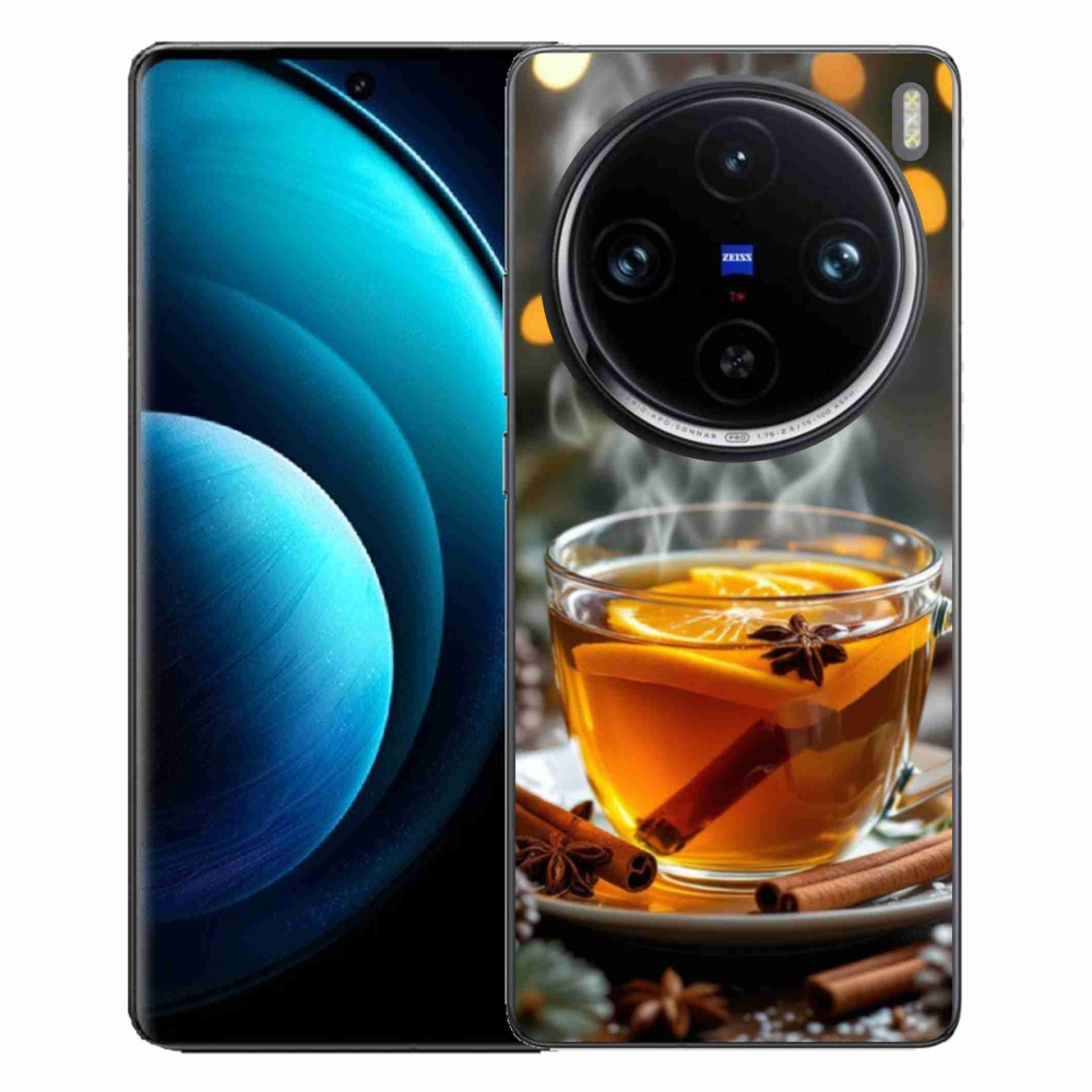 Gelový kryt mmCase na Vivo X100 Pro 5G - vánoční punč