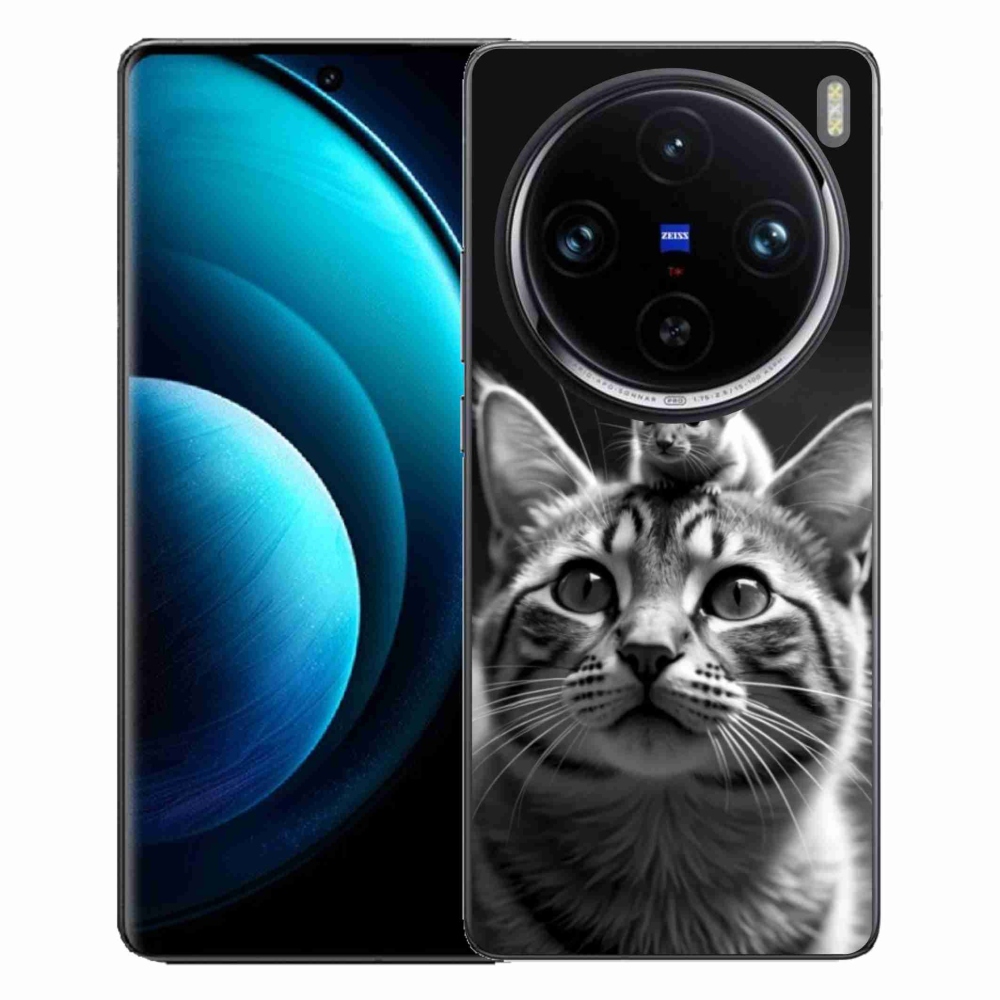 Gelový kryt mmCase na Vivo X100 Pro 5G - zvířecí přátelství 2