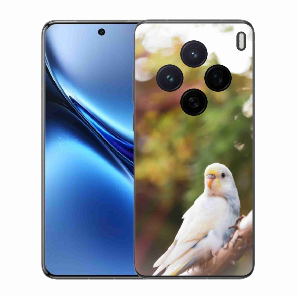 Gelový kryt mmCase na Vivo X200 5G - andulka bílá
